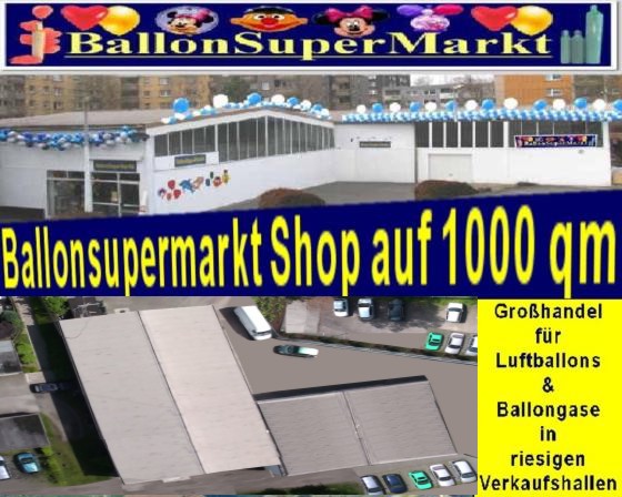 Ballonsupermarkt-Luftballons-Grosshandel